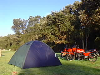 Camping at Woody Head