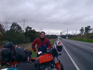 Me near Bayswater Power Station, Muswellbrook