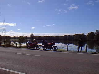 Flooded paddocks near Moruya