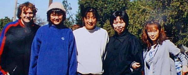 Junko and friends at Parkes