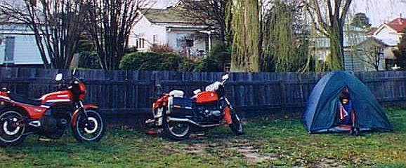 Camp at Glen Innes